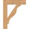 Ekena Millwork Funston Block Smooth Bracket, Western Red Cedar, 5 1/2"W x 30"D x 38"H BKT06X30X38FST05SWR - alternate 3